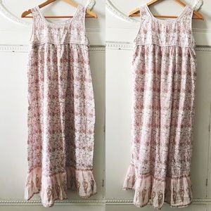 Indian Block Print Cotton Dress